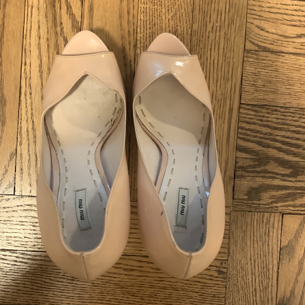 Miu Miu Heels Gently Used, In Great Condition - image 4